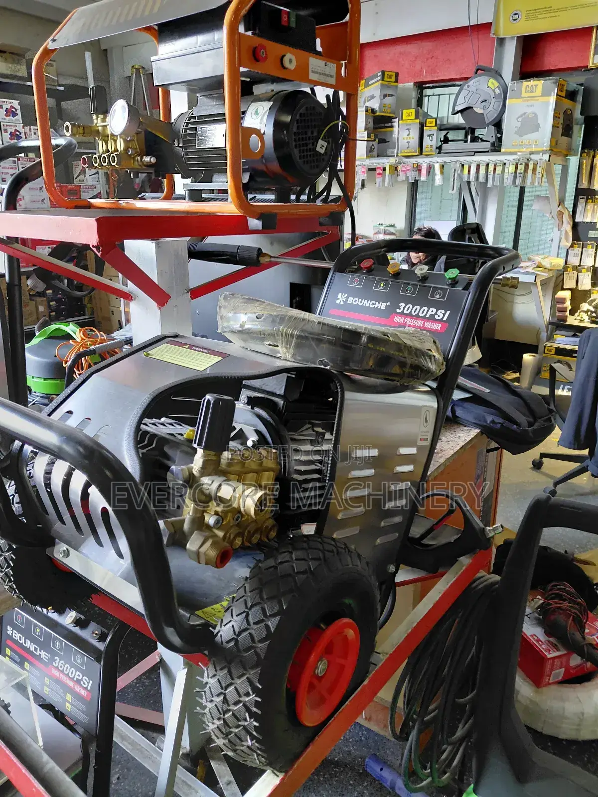Bounche 3600psi Electric Three Phase Highpressure Washer Machine.