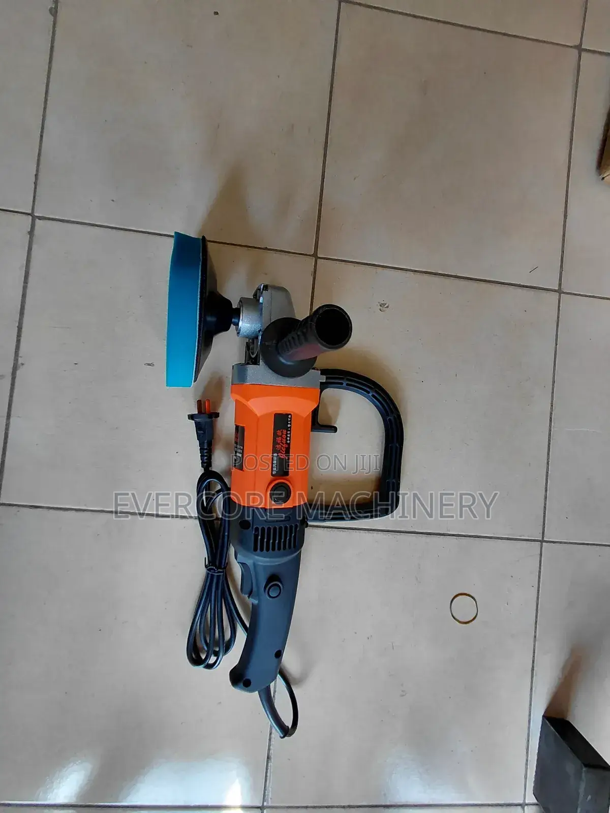 Commercial Electric Buffing Machine With Accessories.