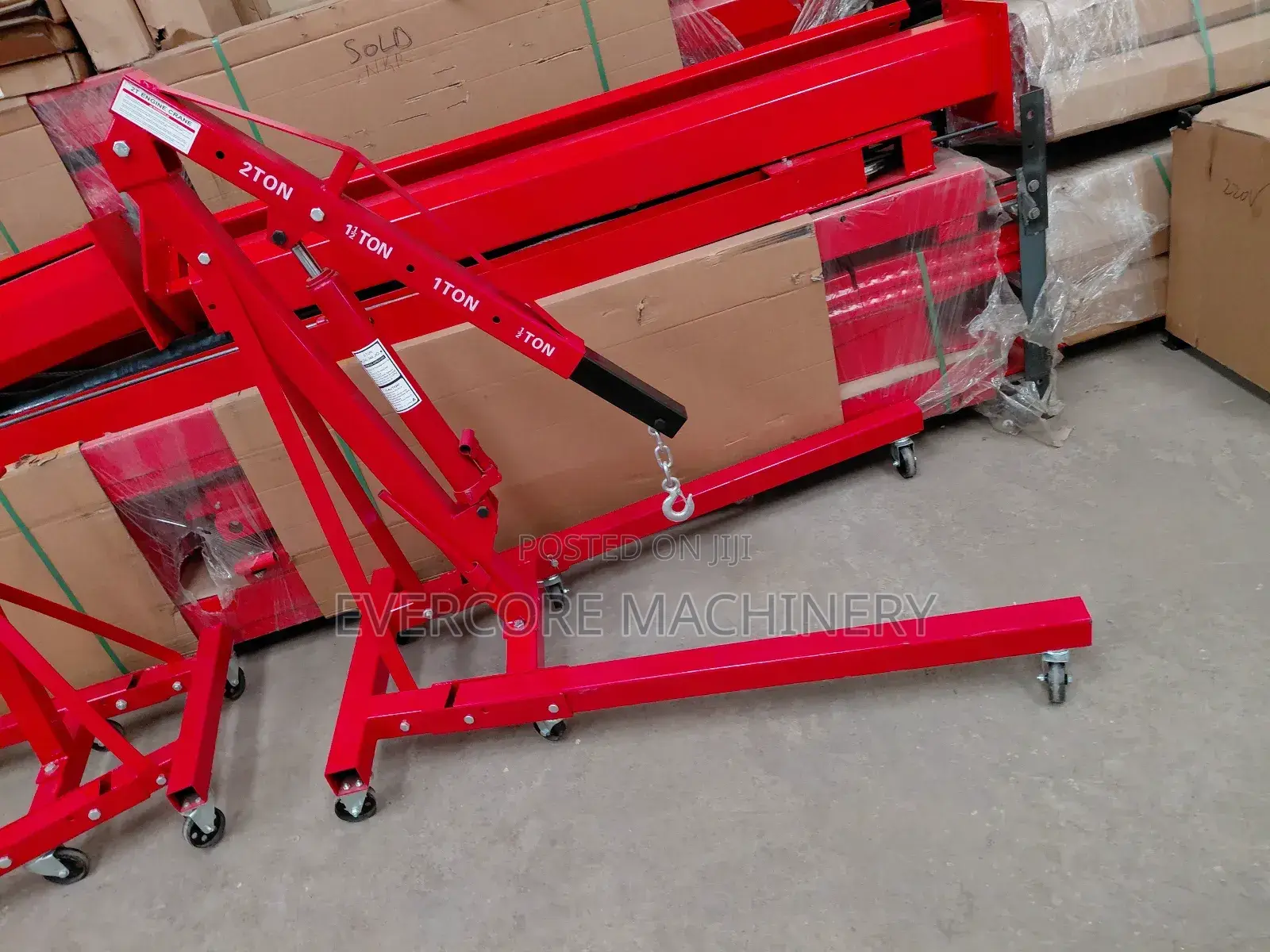 Heavy Duty 2tonne Engine Crane Machine.