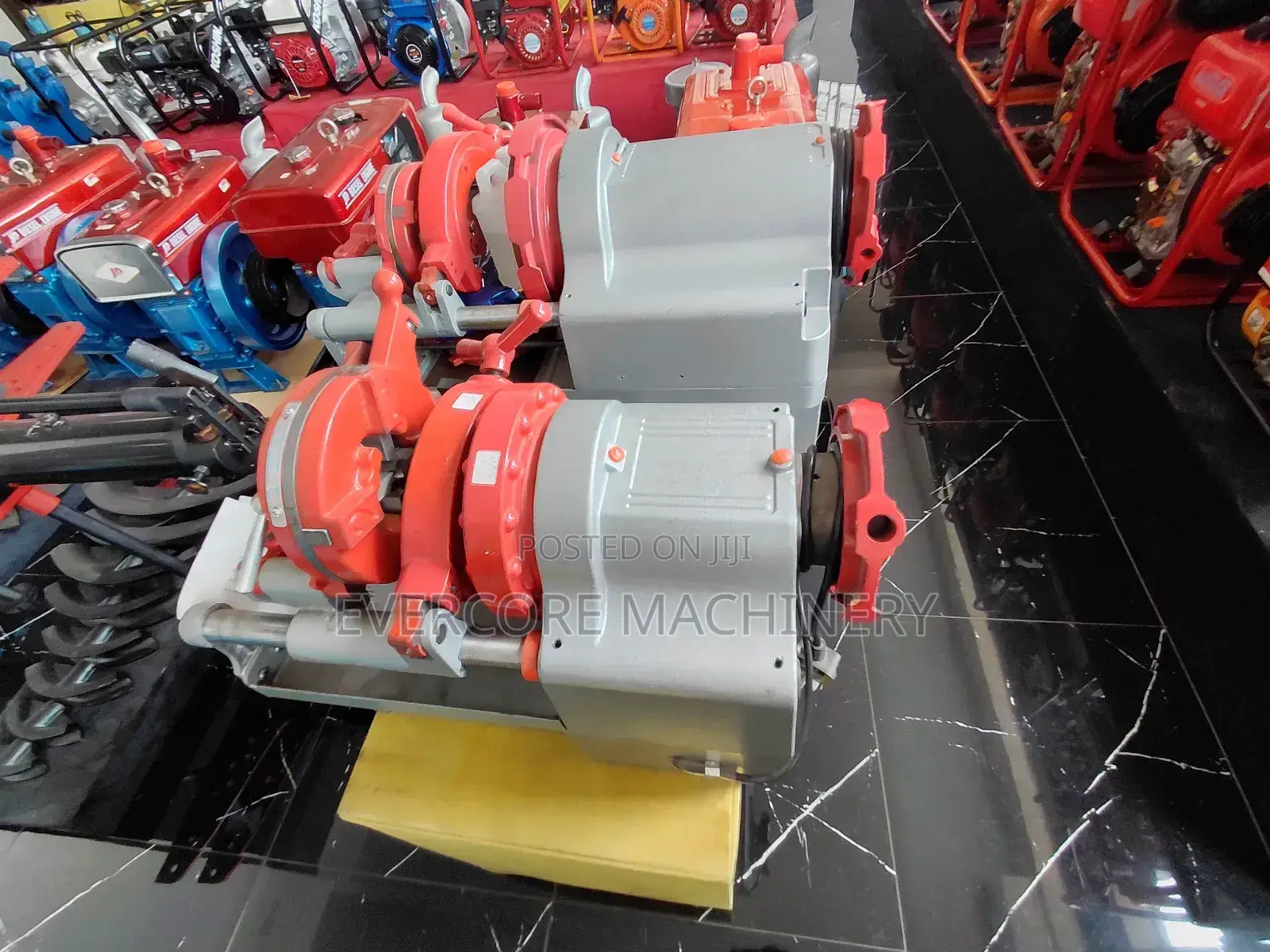 Aico Japan Heavy Duty Pipe Threader Machine Electric Powered.