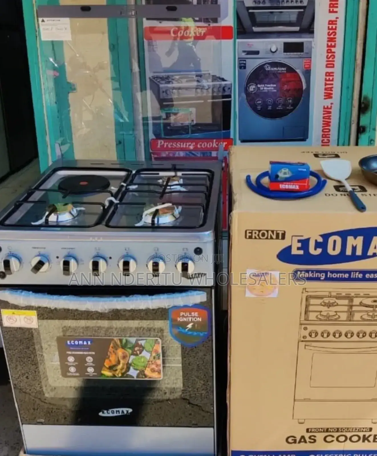 Sstanding Cooker 60 by 60 Ecomax