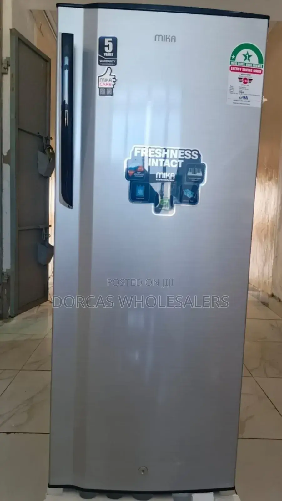 Mika 181litres Fridge Single Door