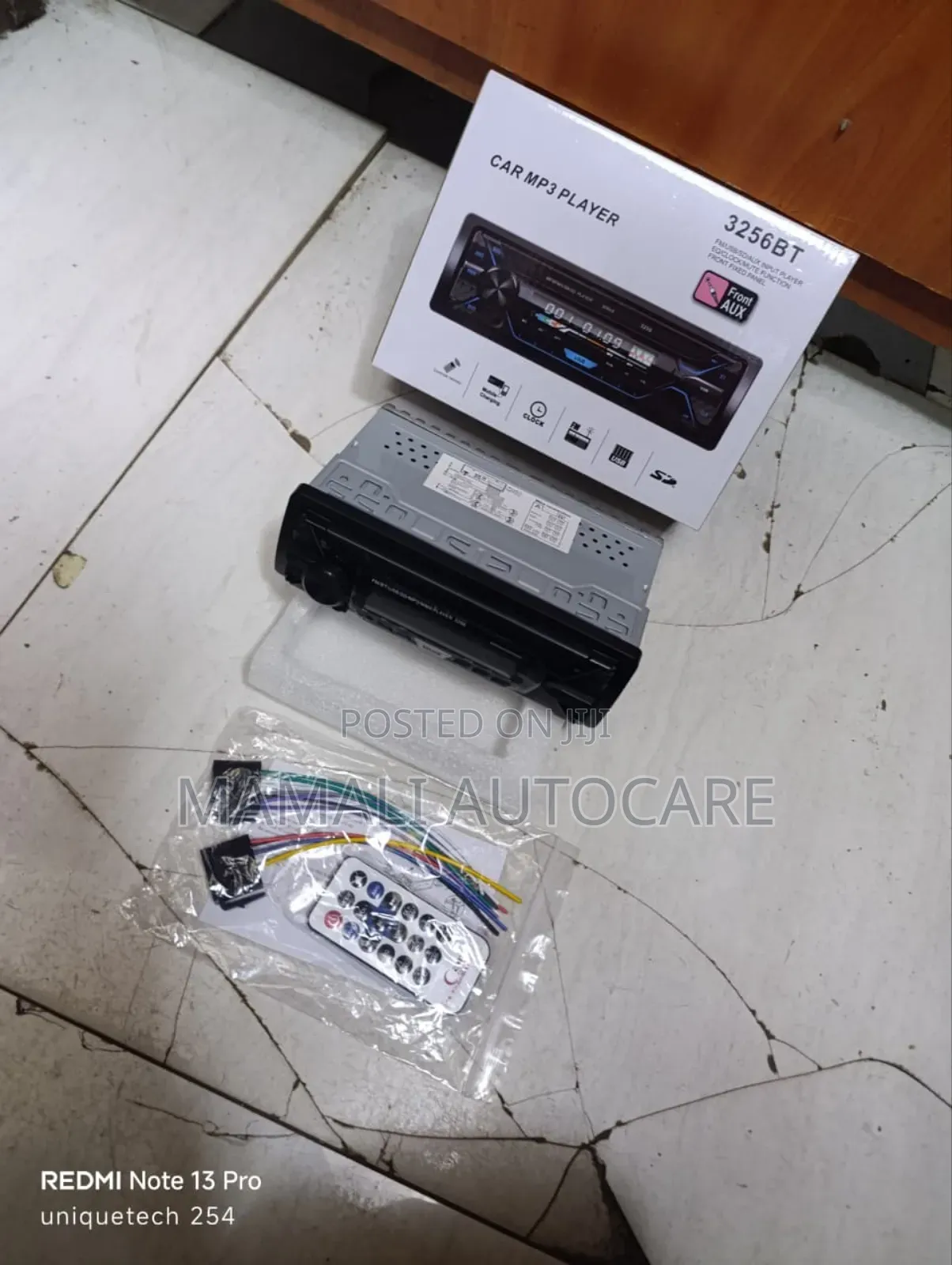 Digital Car Mp3 Player Stereo Usb / Sd / Aux + Full Wiring Kit