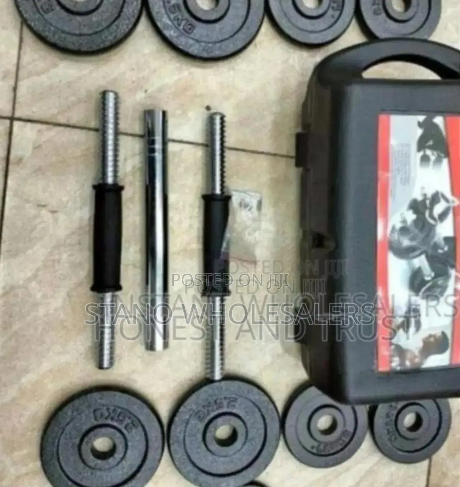 20 KGS Chrome Dumbells