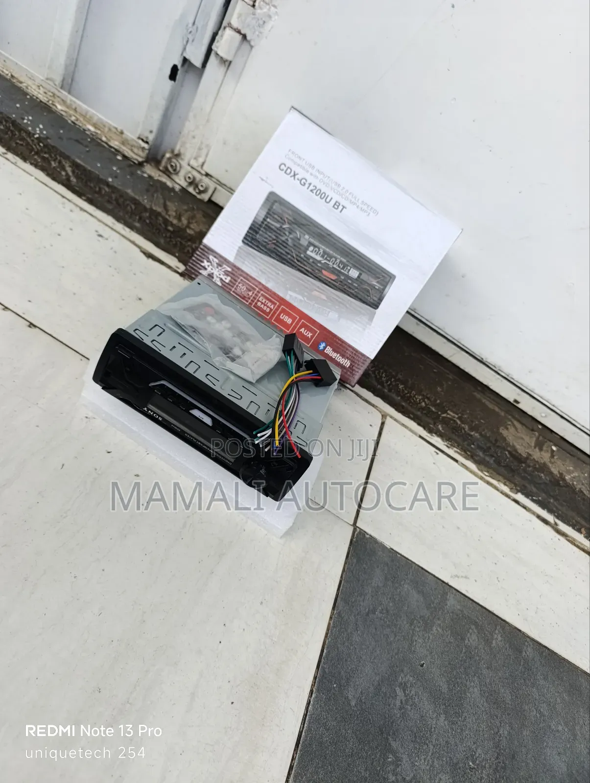 CDX-G1200u Bt Car Mp3 Player With Bluetooth for Clear Audio Streaming