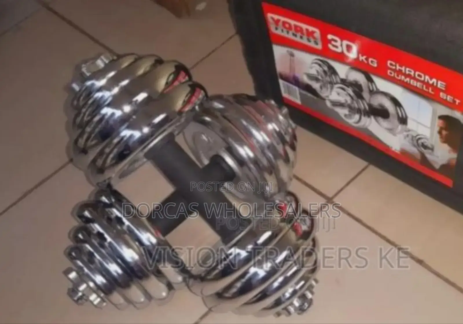 30kgs Chrome Dumbells