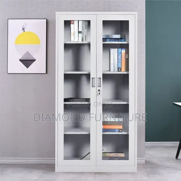 Office Furniture; Durable {2-Door Steel} Office Storage Cabinet