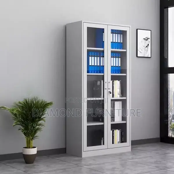 Office Furniture; Durable {2-Door Steel} Office Storage Cabinet