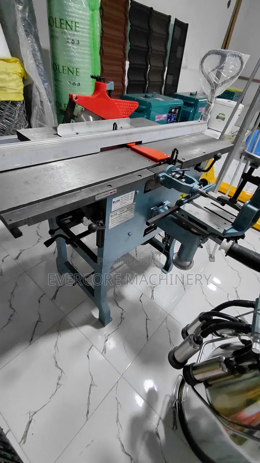 Multipurpose Combined Woodworking Machine Lida Brand.