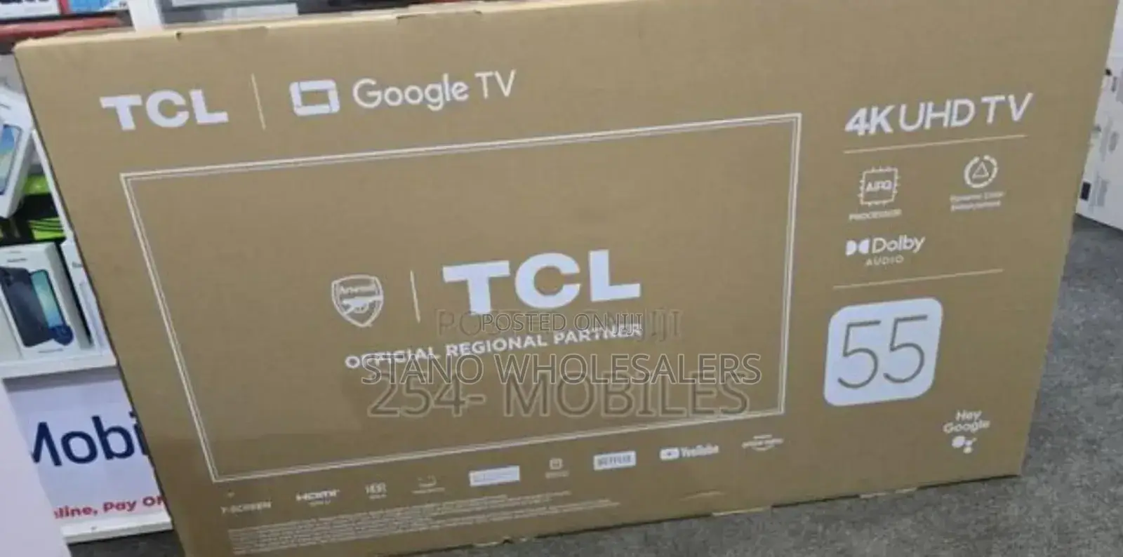 55 Inch TCL Smart Tv