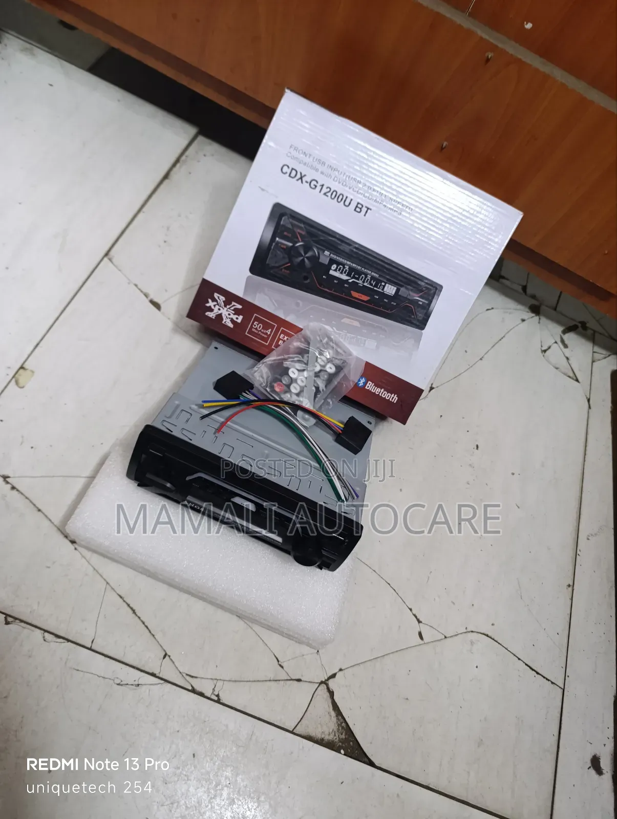 Car Audio System With Mp3/Sd/Usb Support and Removable Panel