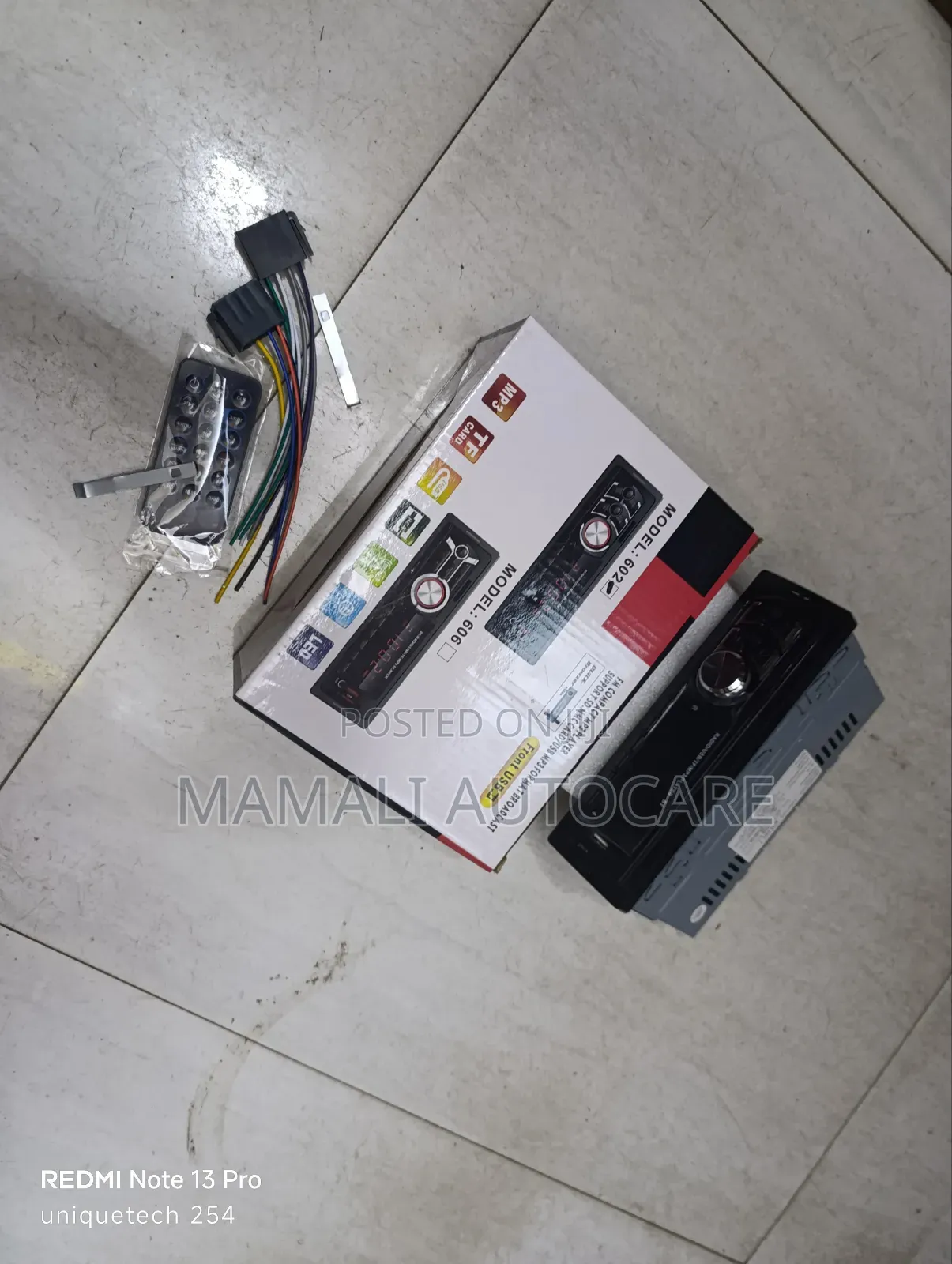 Wireless Bluetooth Car Mp3 Player With Usb and Aux Connectivity