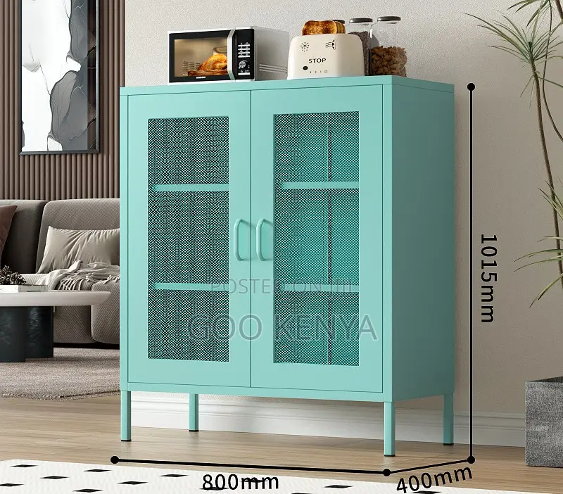 Home Cabinet; Double Door Minimalist Home Cabinet
