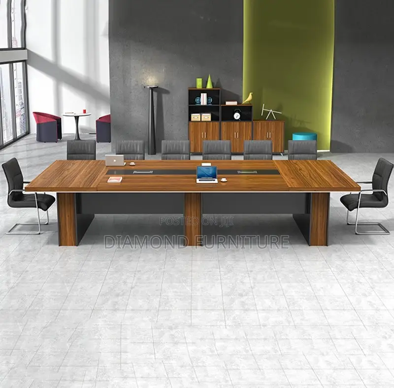 Office Furniture; Spacious 300cm Executivewooden Office Boardroomtable