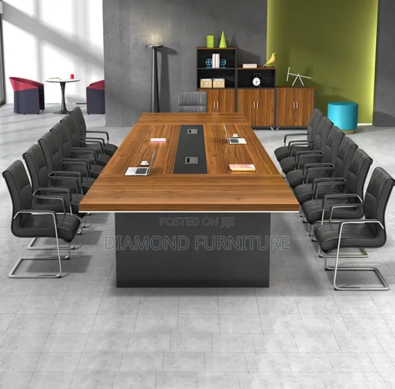 Office Furniture; Spacious 300cm Executivewooden Office Boardroomtable