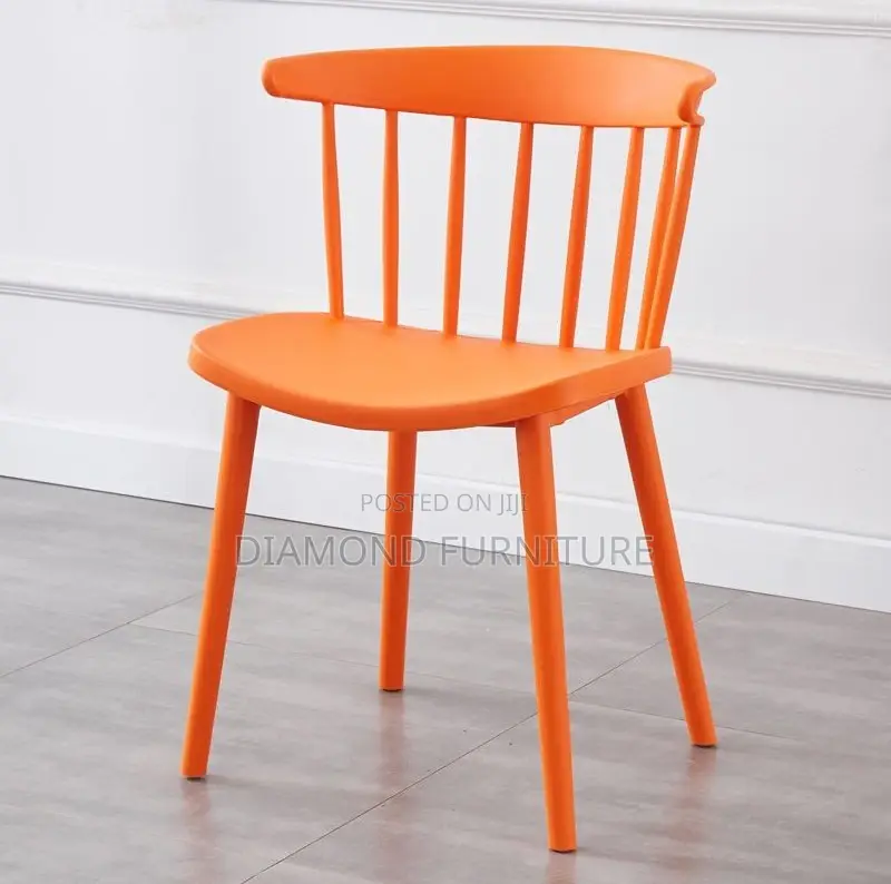 Home Furniture; Modern Bistro {Plastic Chair} for Indoor Outdoor Use