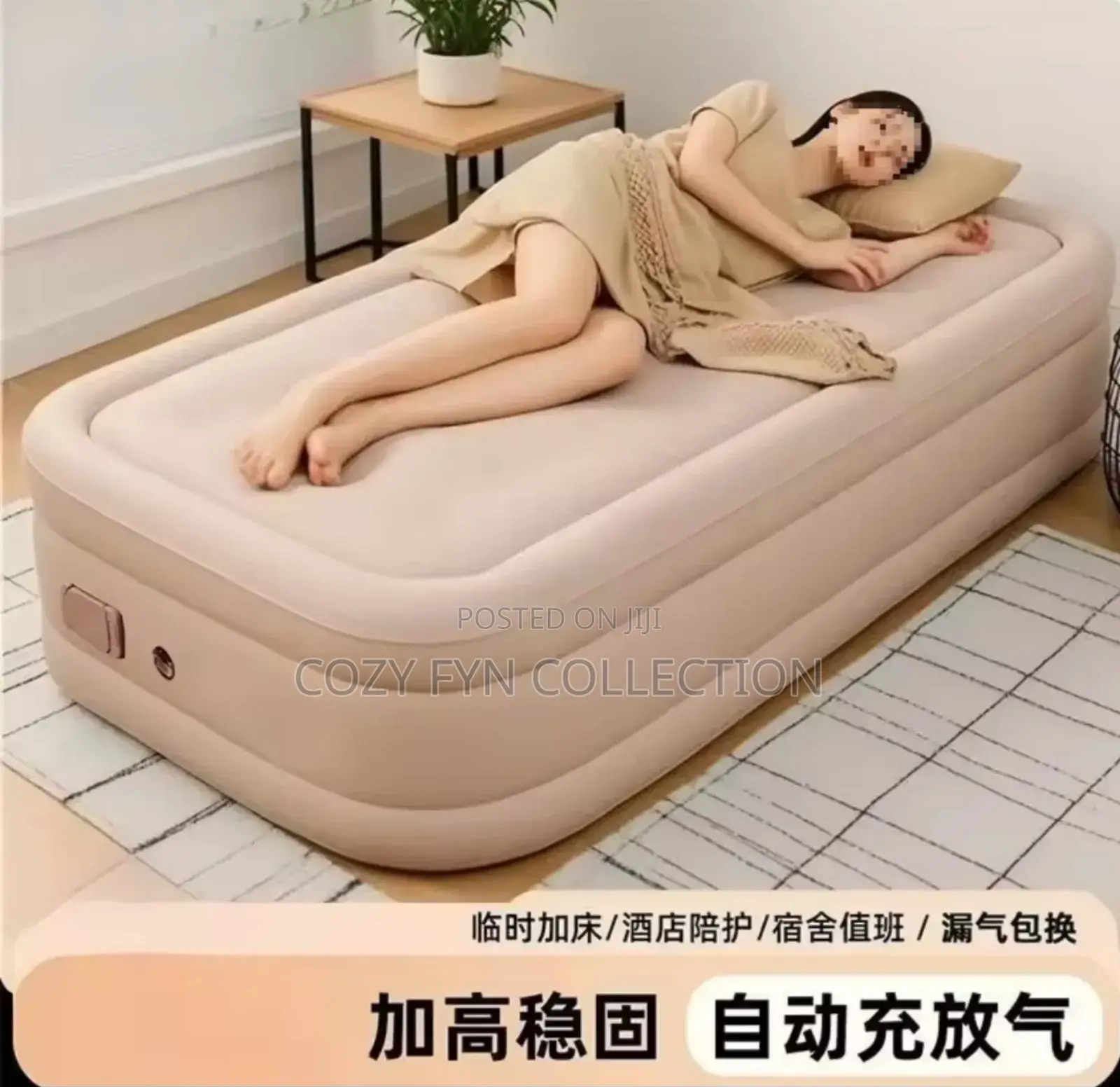 Elevated Outdoor Indoor Sleeping Airbed