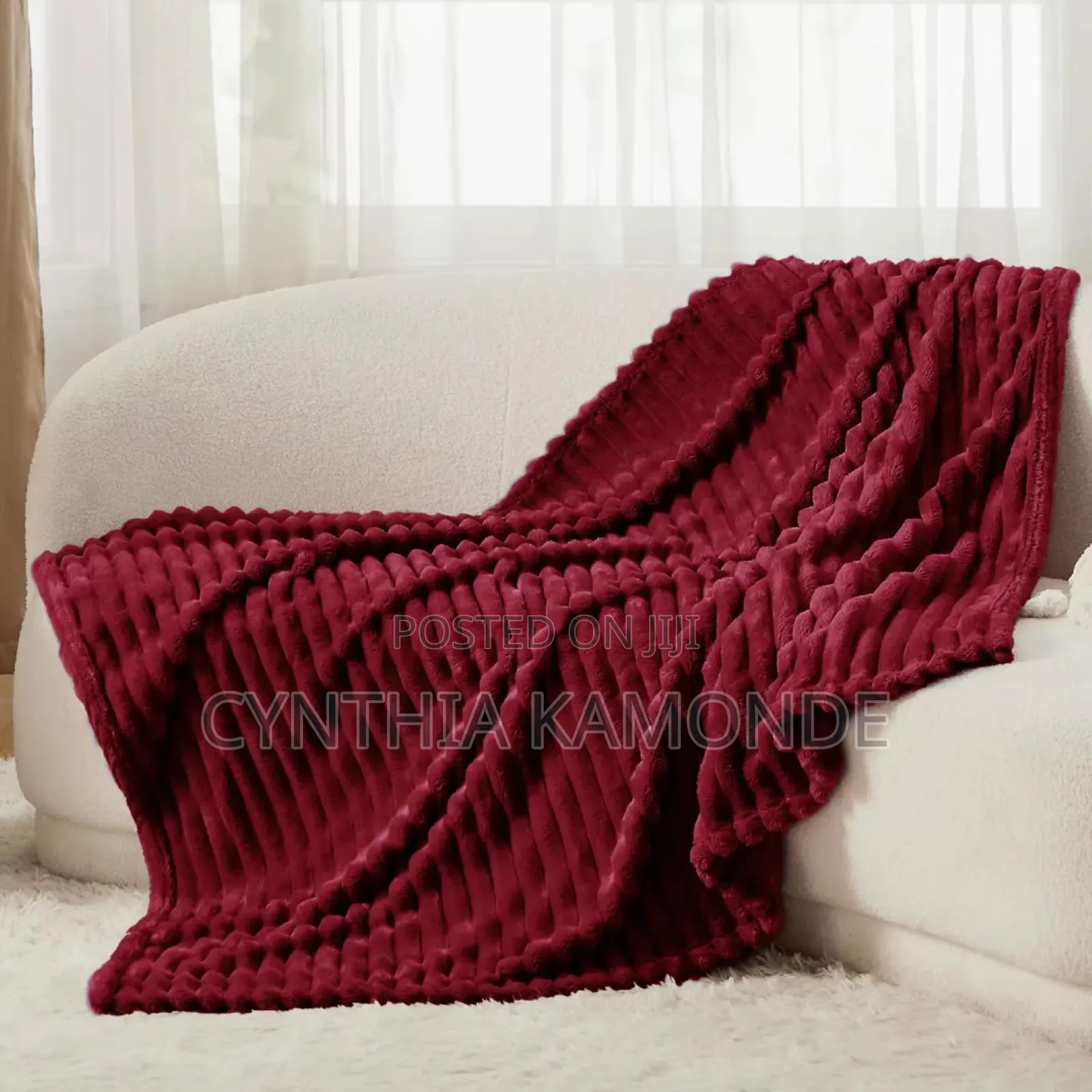 Warm Fleece Throw Blankets Size 6*6