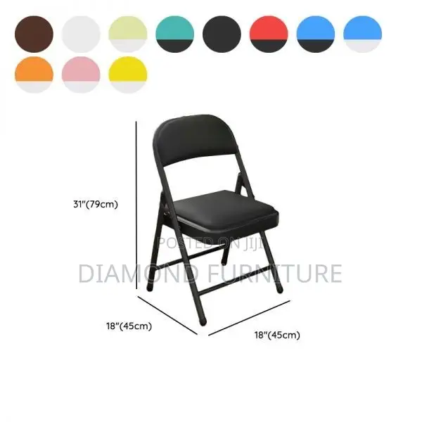 Office Furniture; Durable Foldable Office Chair for Compact Workspaces