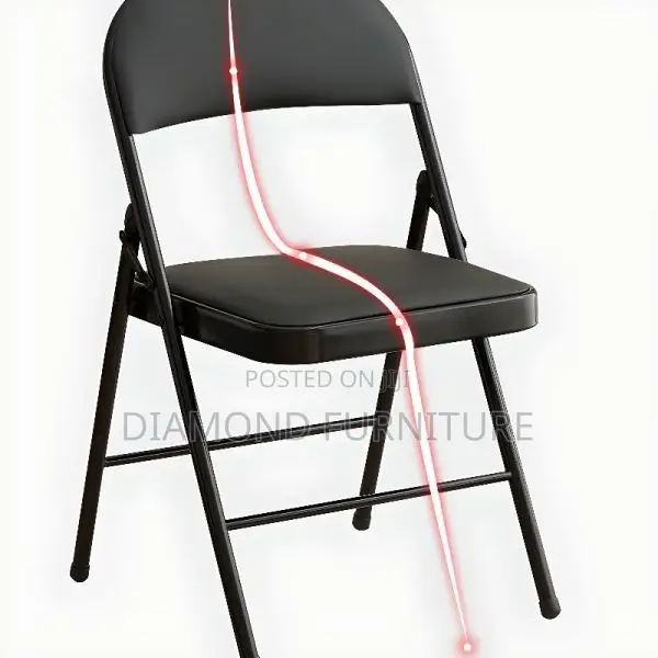 Office Furniture; Durable Foldable Office Chair for Compact Workspaces