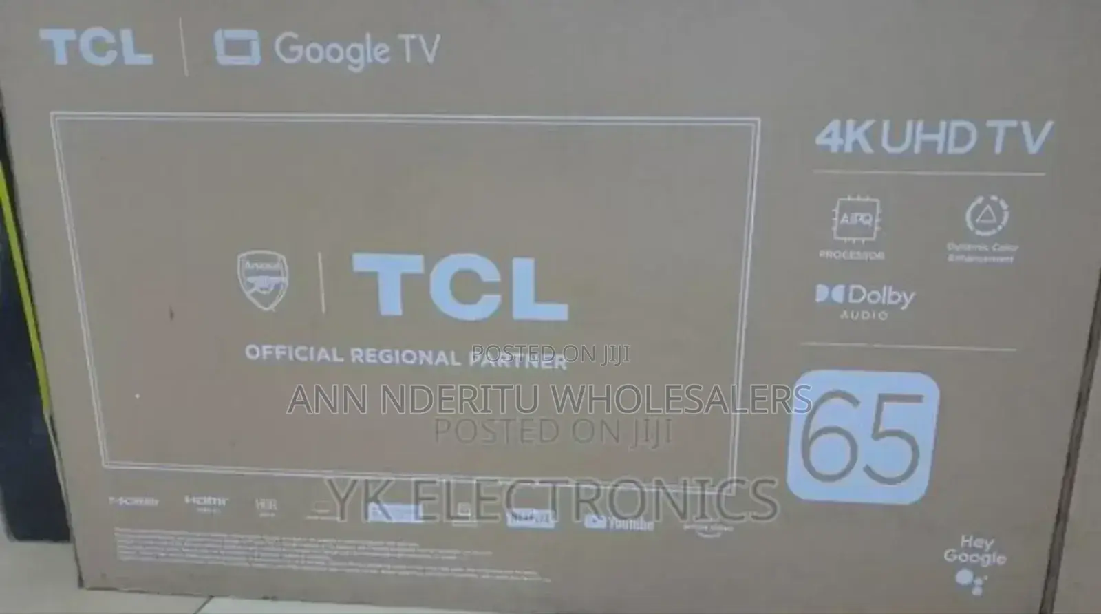 65 Inch TCL Smart Tv