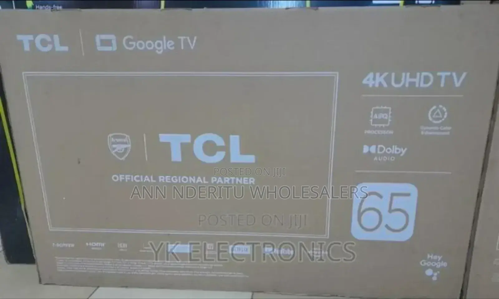 65 Inch TCL Smart Tv