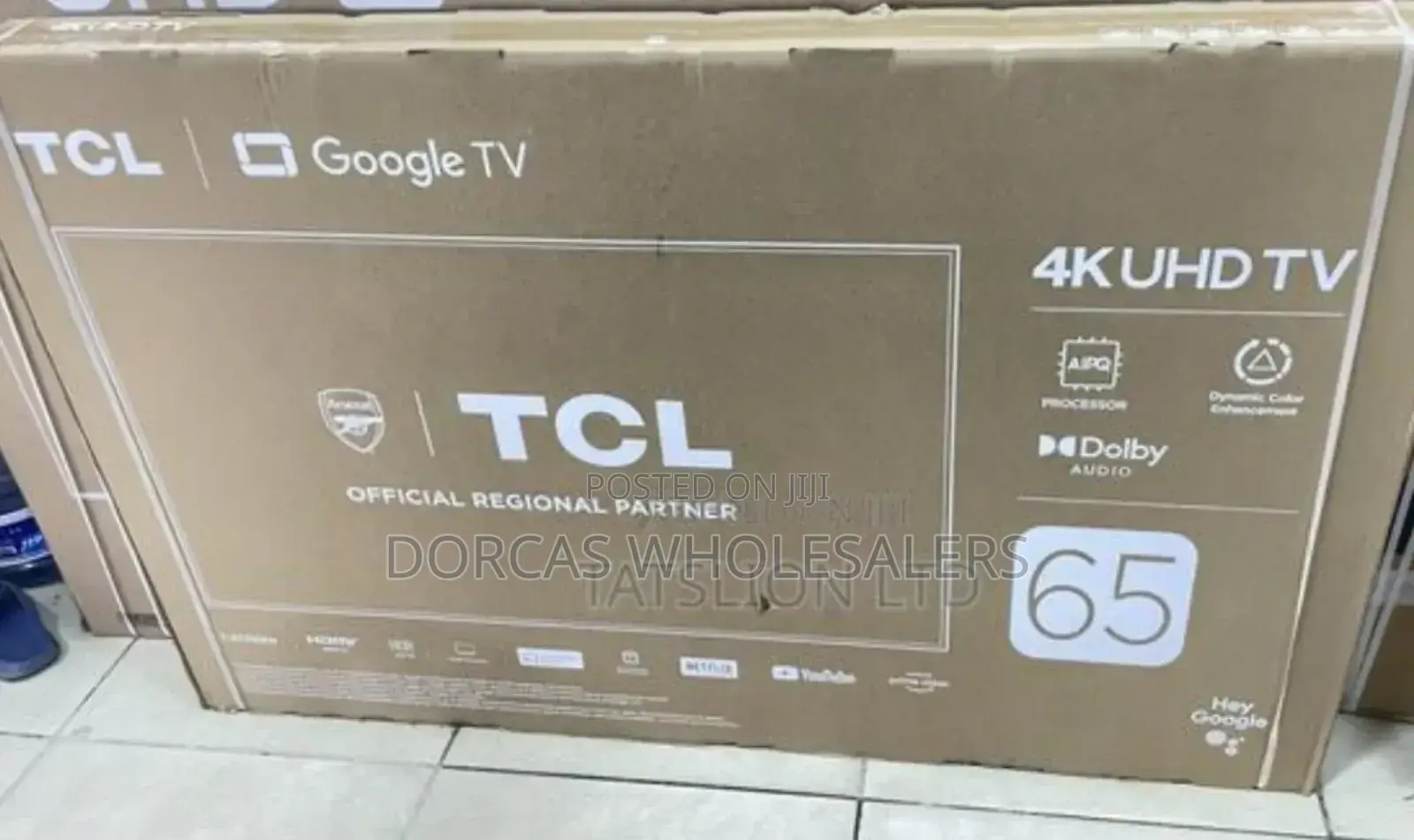 65 Inch Qled TCL Smart Tv