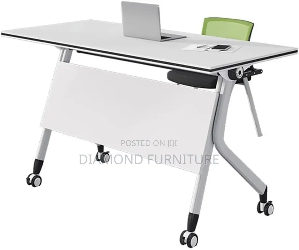 Office Furniture; Modern Foldable Conference Table–Space-Saving Design