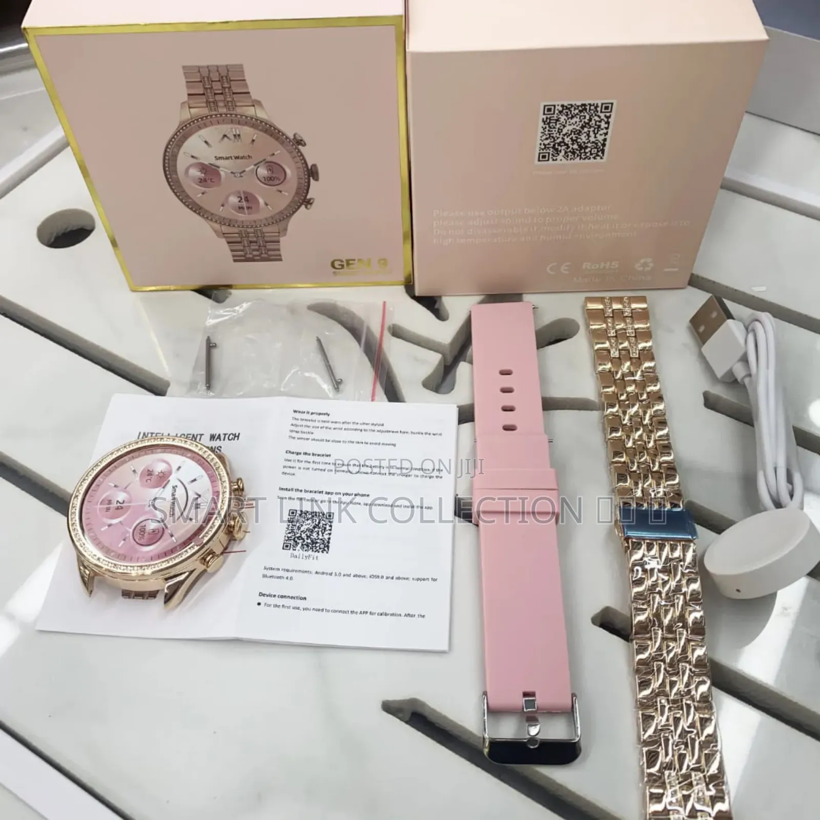 *Neo 18 Plus Ladies Smart Watch and Jewellery