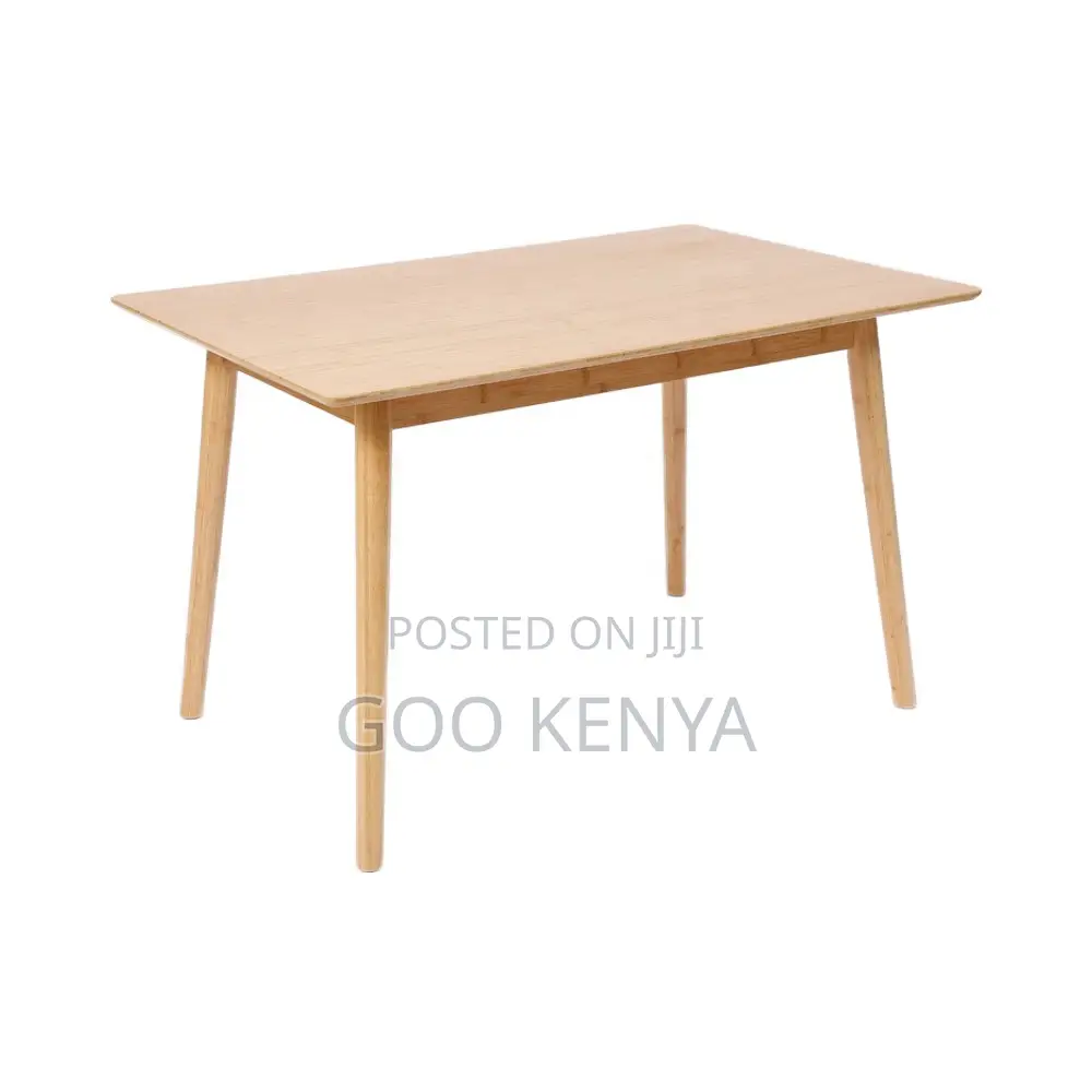 Home Dining Table; Modern Rectangular Wood Dining Table