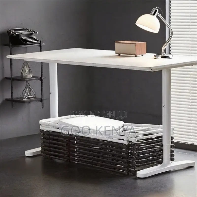 Outdoor Chair; Durable Foldable Balcony Chair Plastic With Steel Base