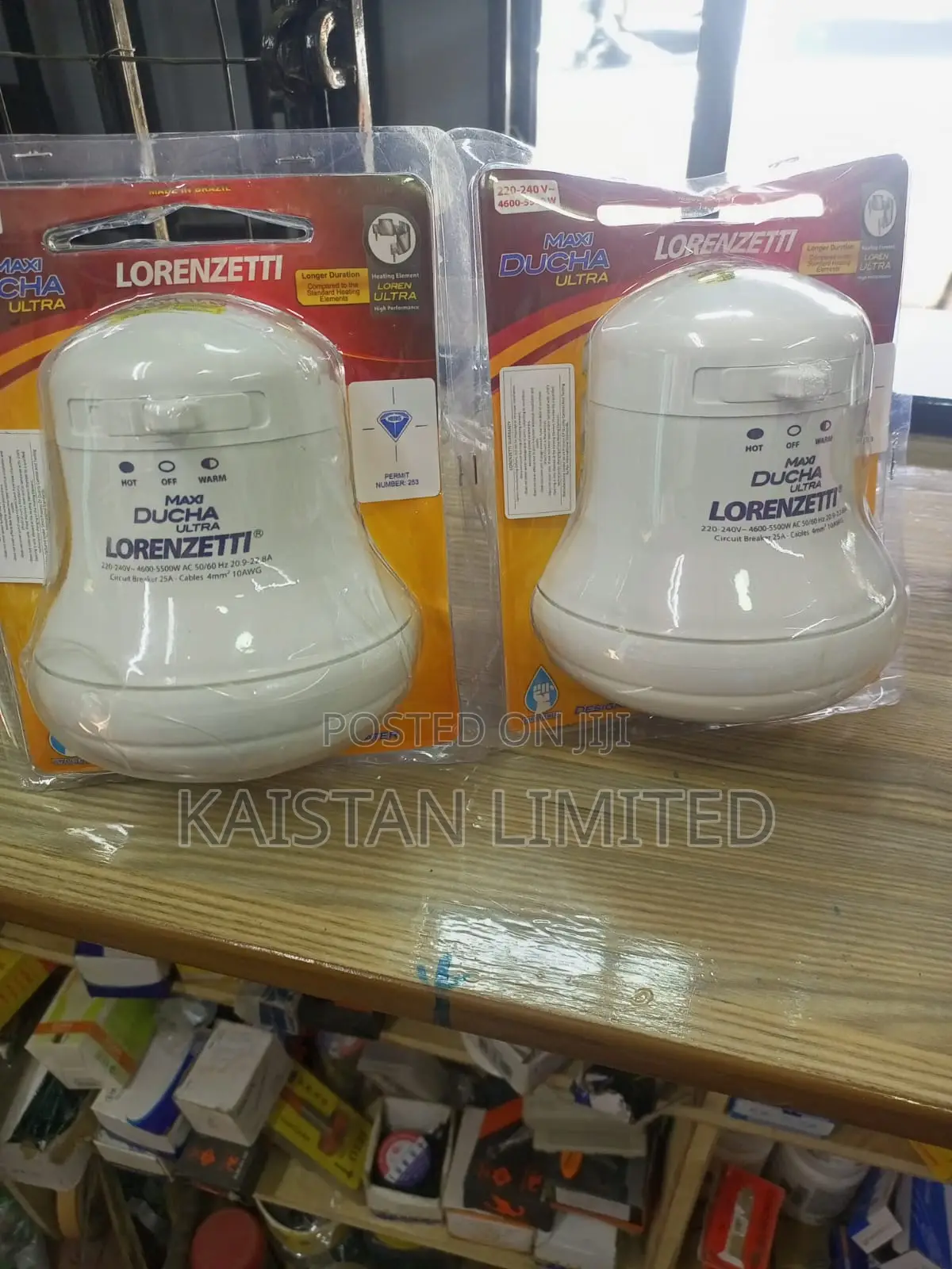 Instant Hot Shower Head/Lorenzetti Available Now