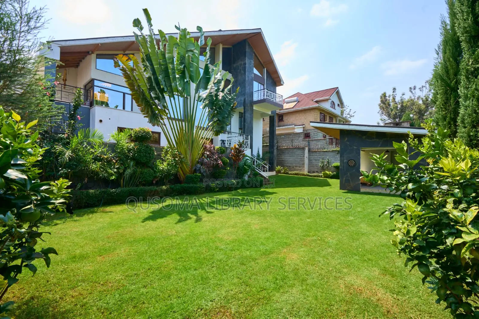 Mushroom Garden on 1/2 Acre - 4 Bedroom Villa on Kiambu Road