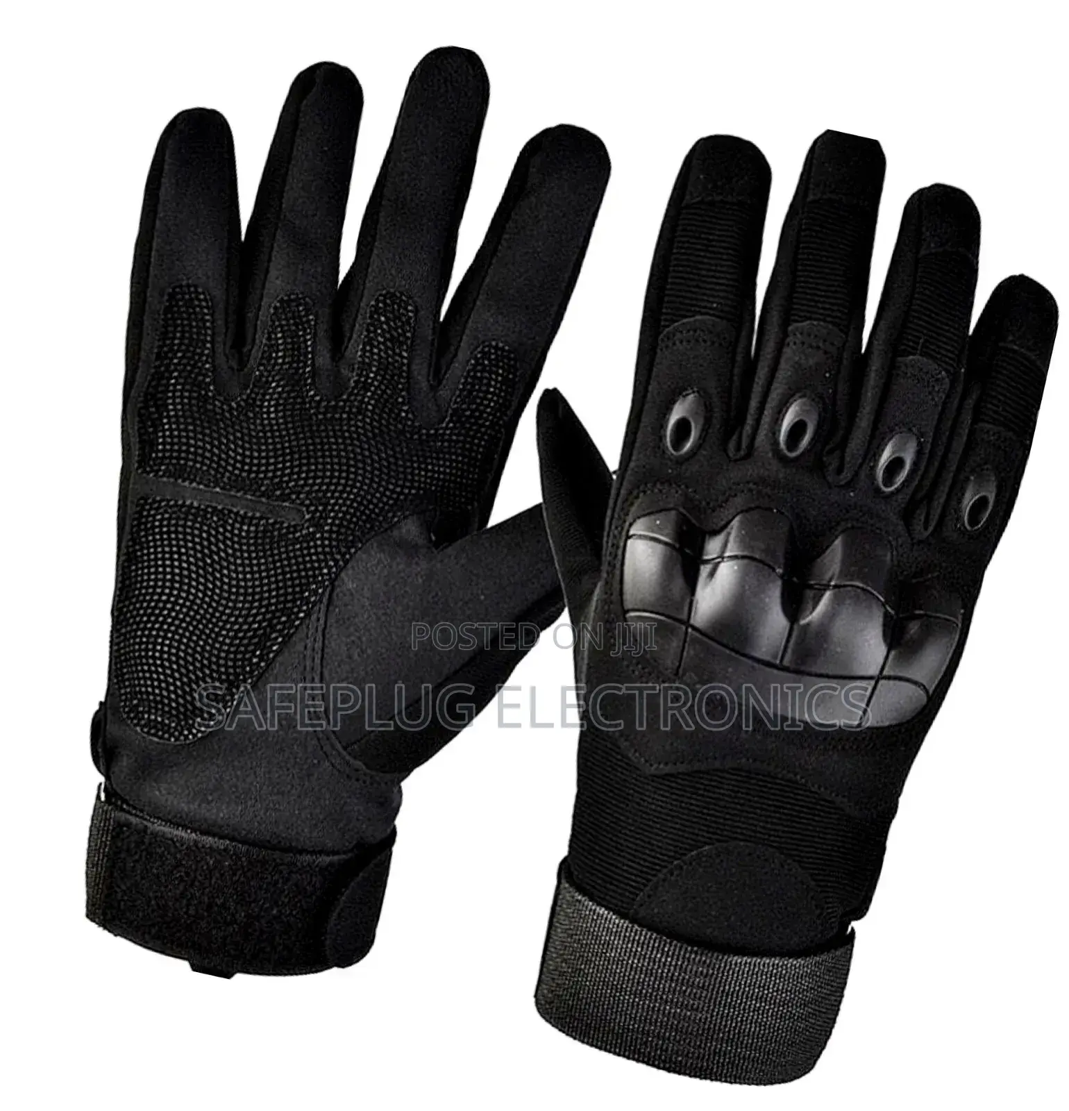 Gym/ Bikers High Quality Full-Finger Gloves Brown and Black