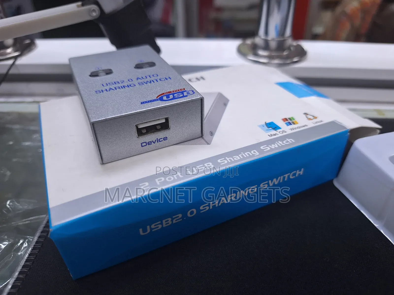 Usb 2.0 Auto Sharing Printer Switch 1 Machine 2 Printers