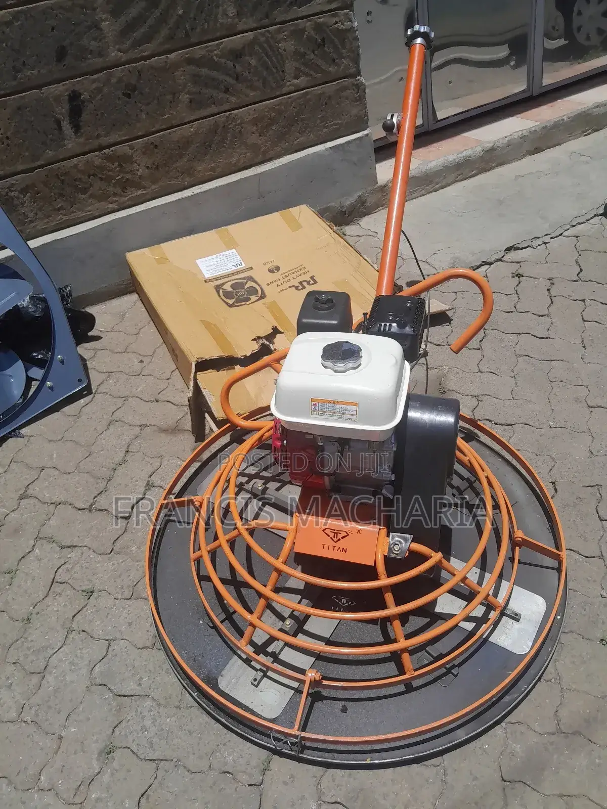 Concrete Power Float
