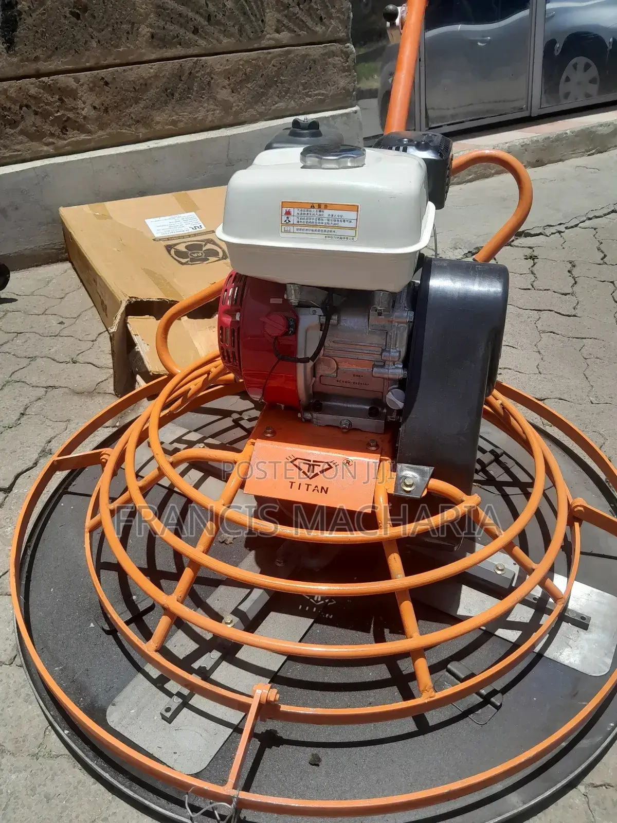 Concrete Power Float