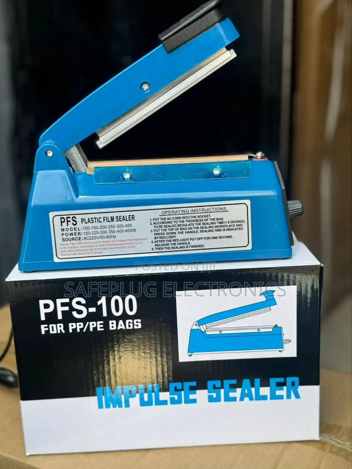 200mm Electric Heat Sealer Efficient Professional Sealing Solution.