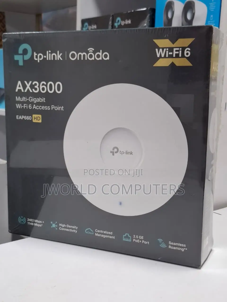 Tp-Link Eap660 Hd Multi-Gigabit Wifi 6 Access Point (660hd
