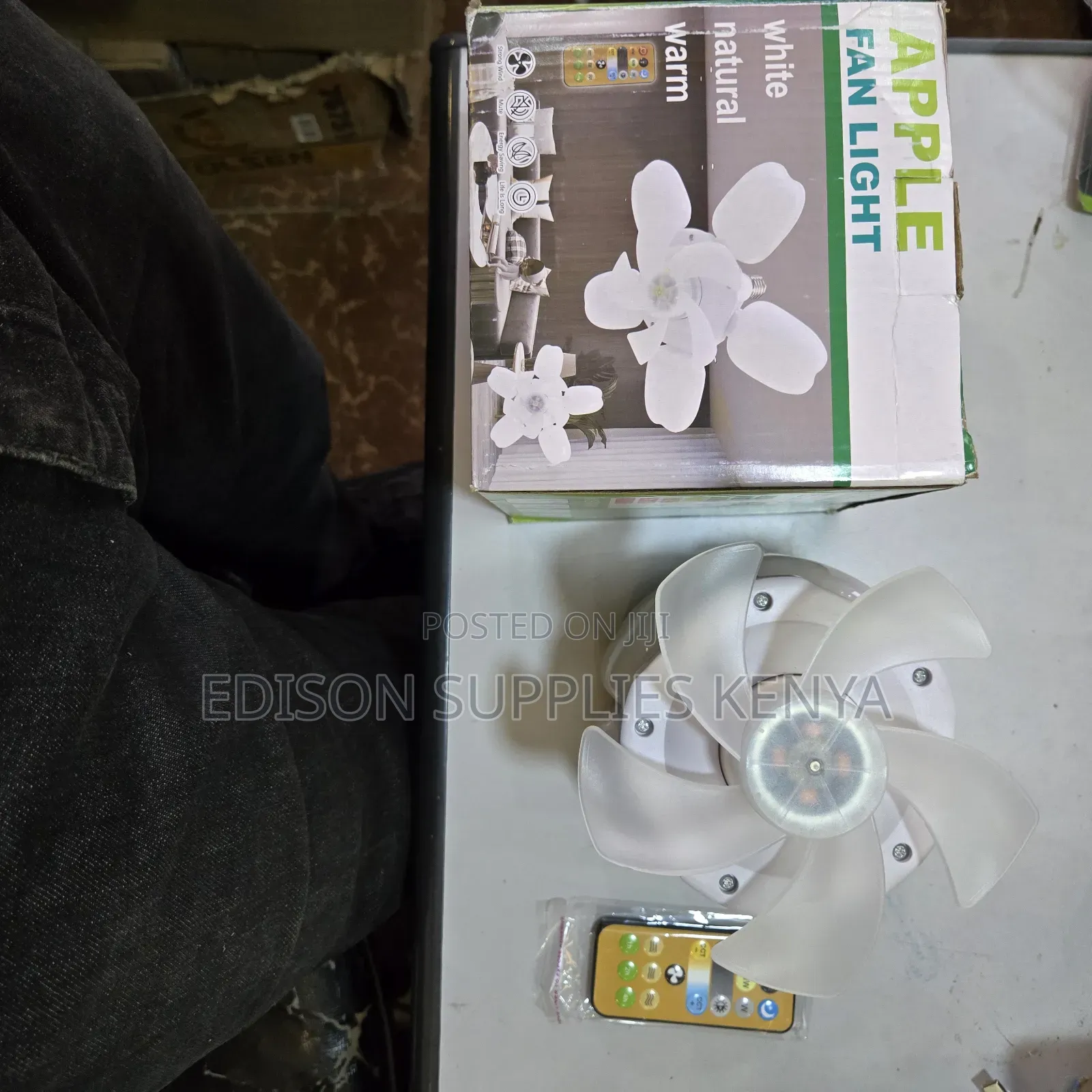 Fan Bulb Ceiling Fans Light With Remote Control 2-in-1 Cooling Fanbulb
