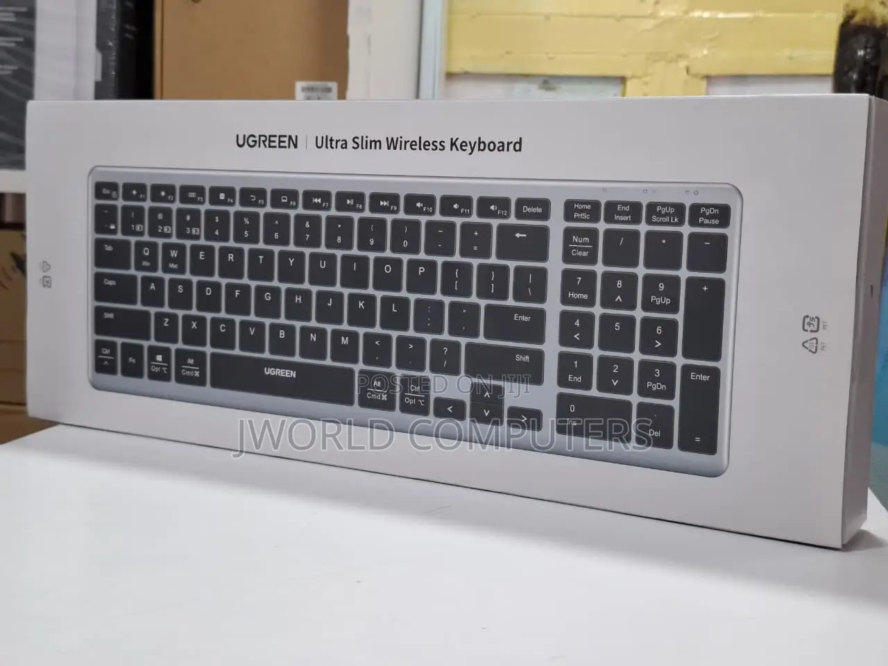Ugreen Ultra Slim Wireless Bluetooth Rechargeable Keyboard
