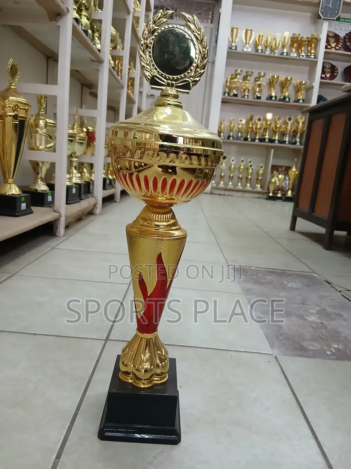 Prestigious 53cm Golden Trophy