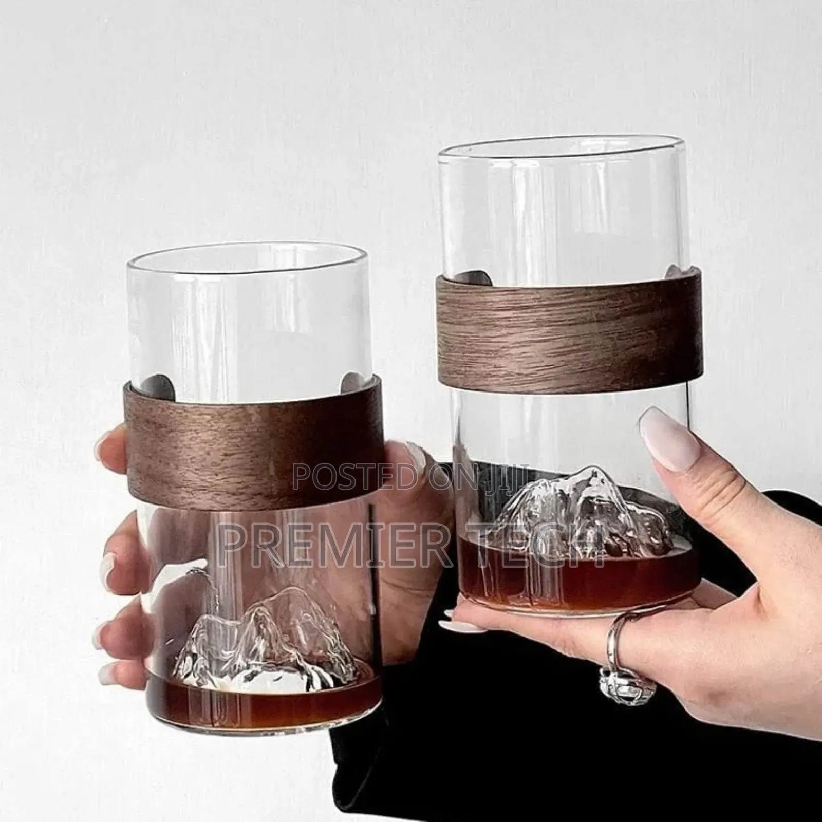 365ml Mountain View Glass Cup