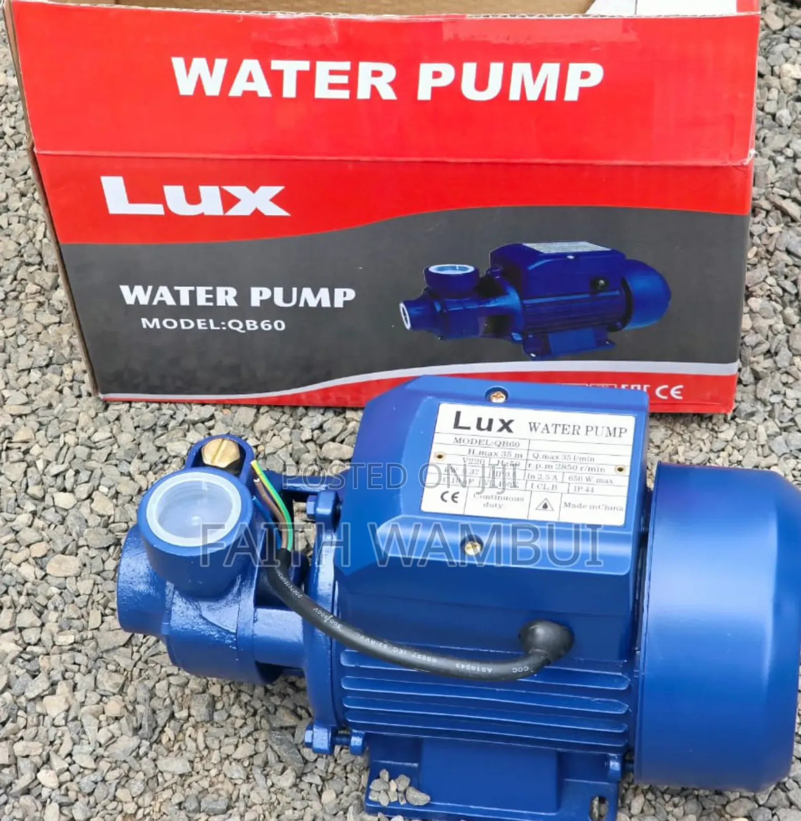 Quality 0.5hp Lux Booster Water Pump*Lux Water Pump