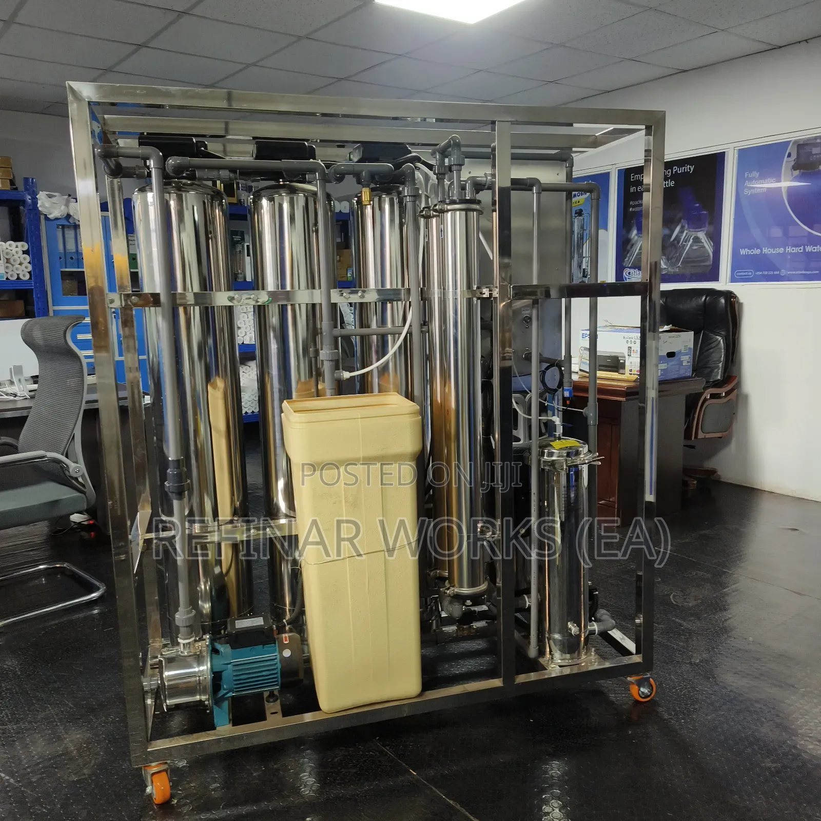 Pharma Lab Water Purification Plant – High Purity Ro System
