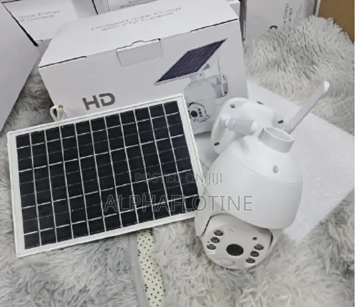 Ubox 4g Solar Camera | PTZ 1080p Sim | Outdoor Farm Garden Security