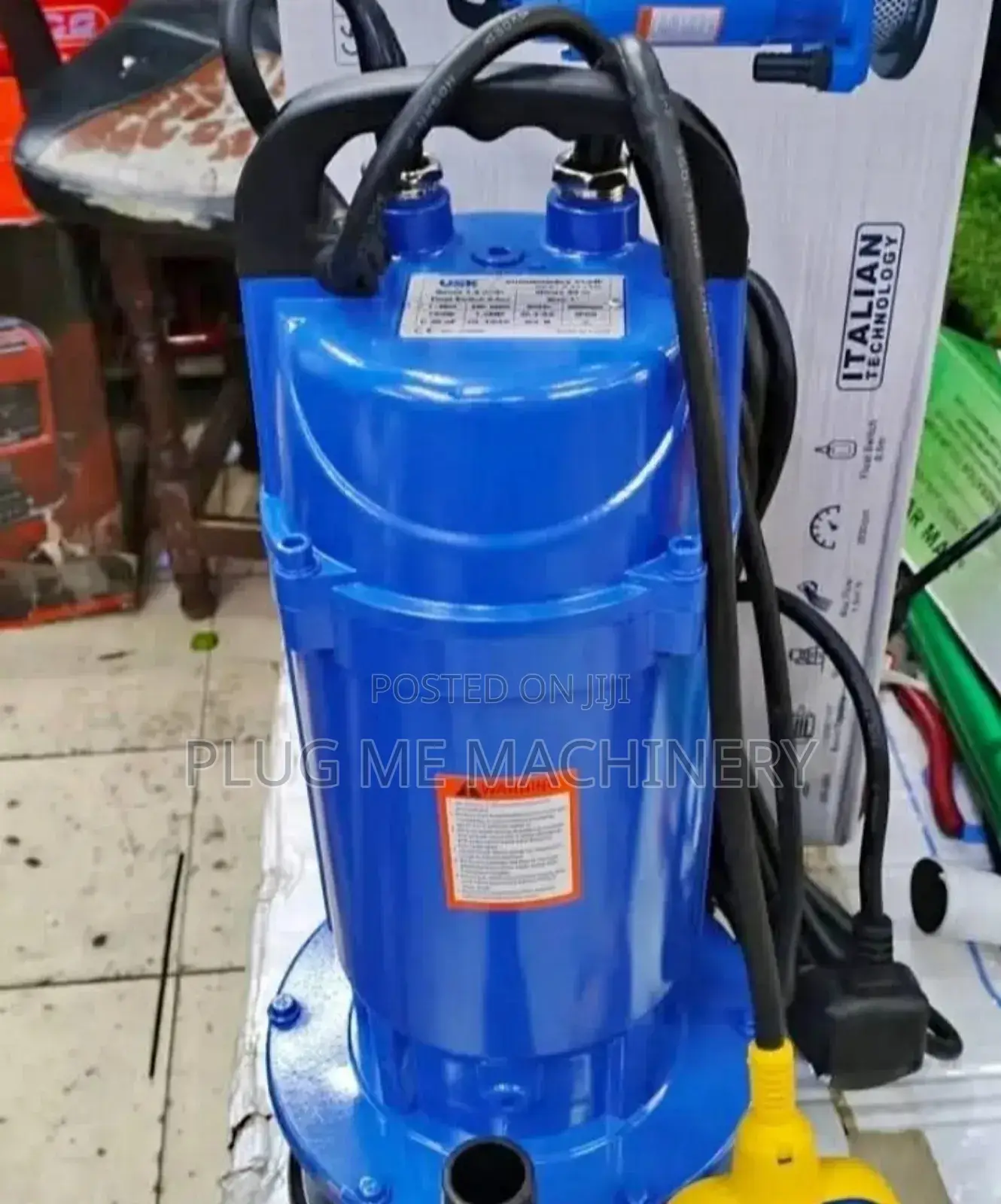 Heavy Duty Usk 0.5hp Electric Submersible Water Pump