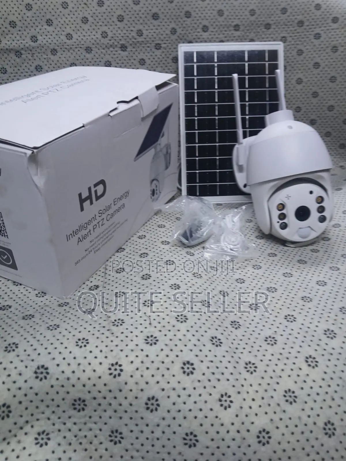 4g Simcard Ubox 4 Megapixel High Defination Solar Powered Outdoor CCTV