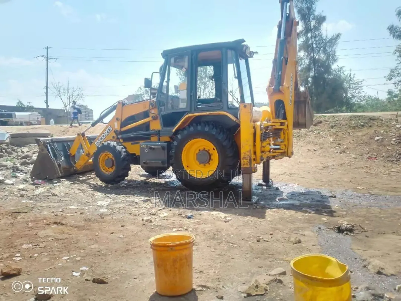 Escorts Backhoe