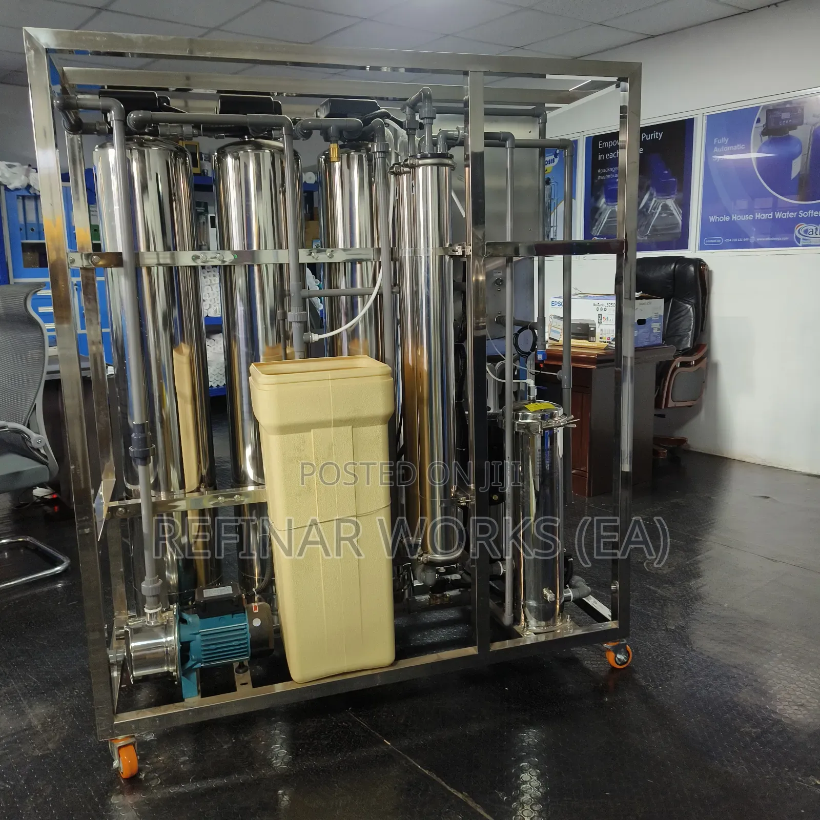 Water Bottling Purification Equipment – Stainless Steel Ro System